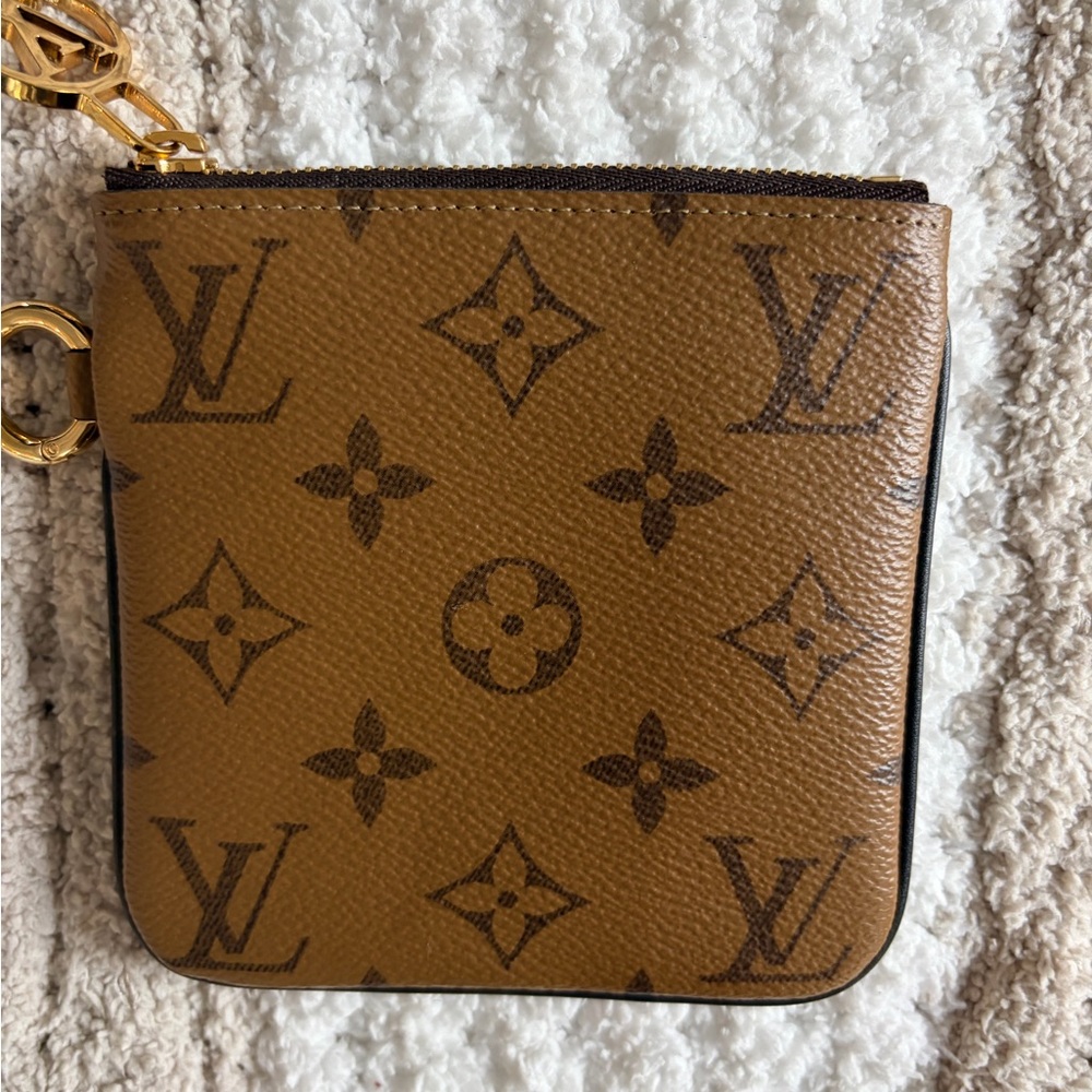 Authentic Louis Vuitton Brown Monogram Pouch